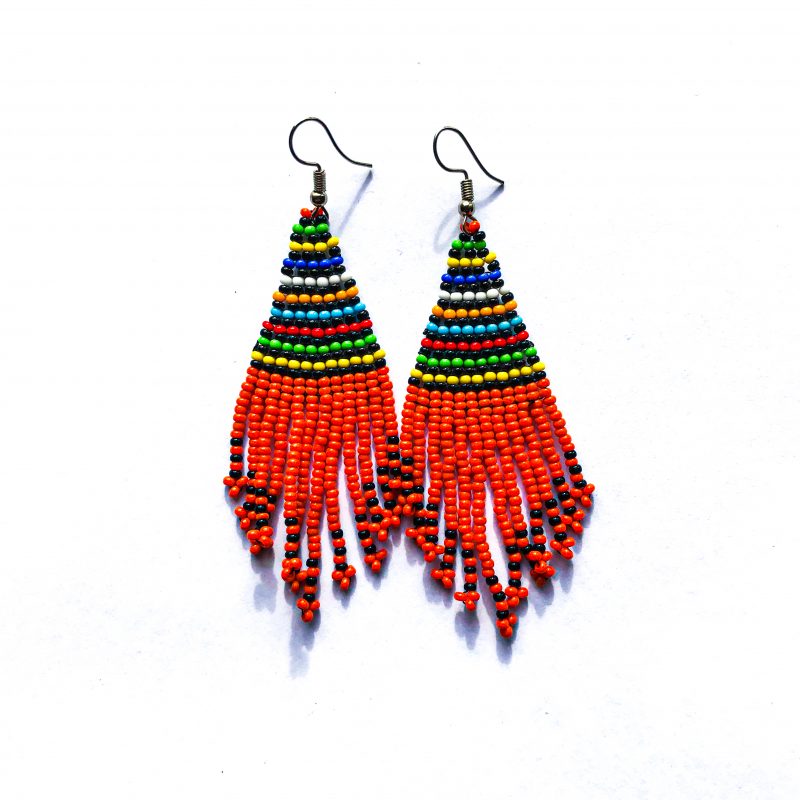 Earrings orange