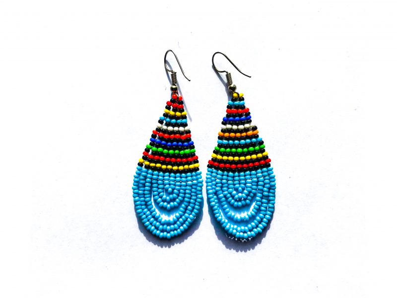 earrings blue