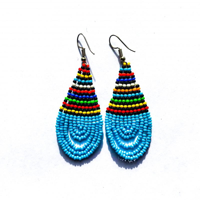 earrings blue