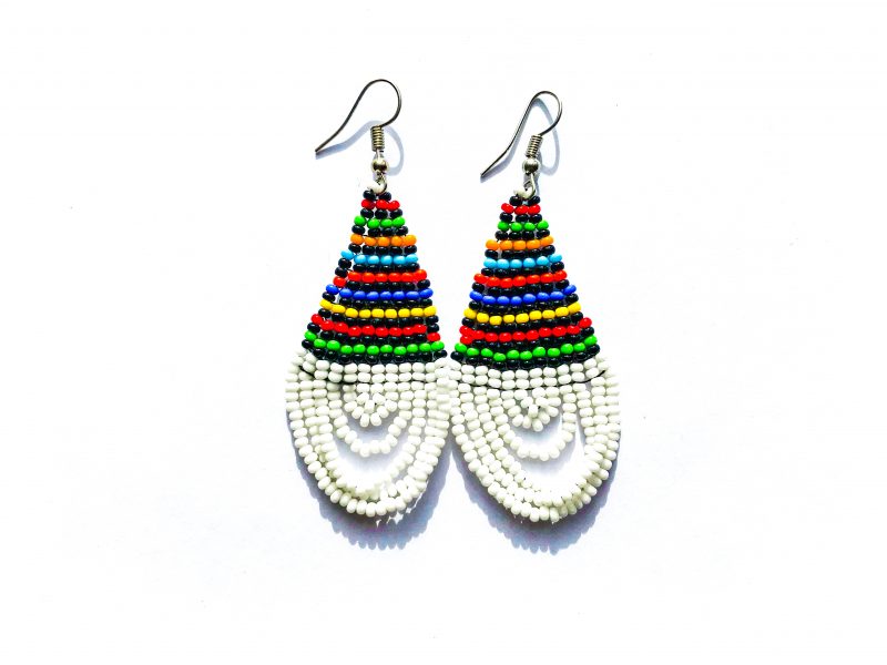 Earrings white