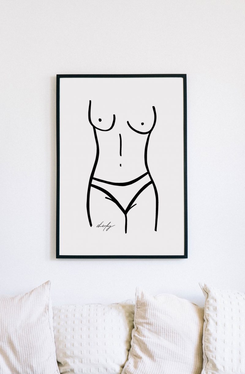 Brave Woman Print